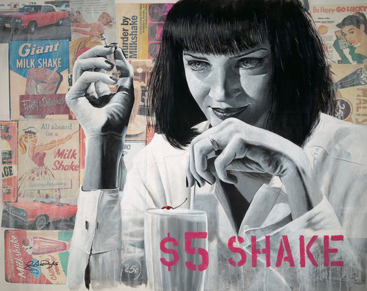 '$5 Shake' Limited Edition Fine Art Print by Artist John Douglas