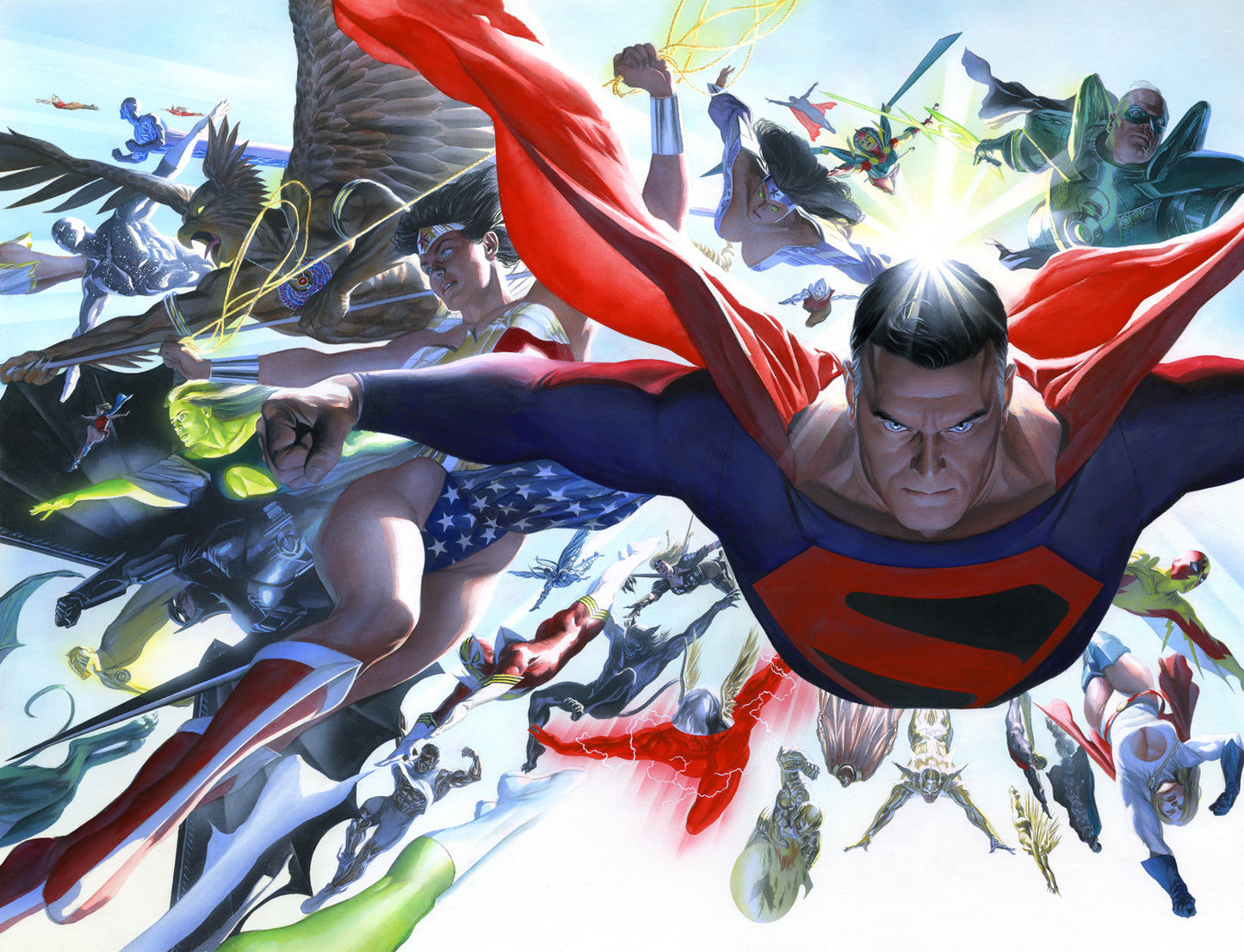 'Kingdom Come : Absolute' Limited Edition Fine Art Giclée Print on Paper by Artist Alex Ross\