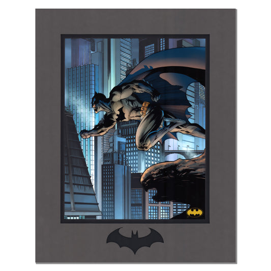 'Batman Gotham Avenger' Limited Edition Matted Lithograph Print