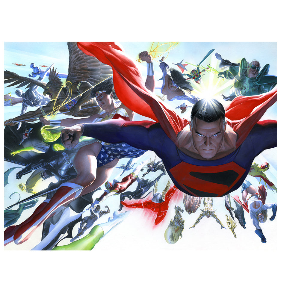 'Kingdom Come : Absolute' Limited Edition Fine Art Giclée Print on Paper by Artist Alex Ross\