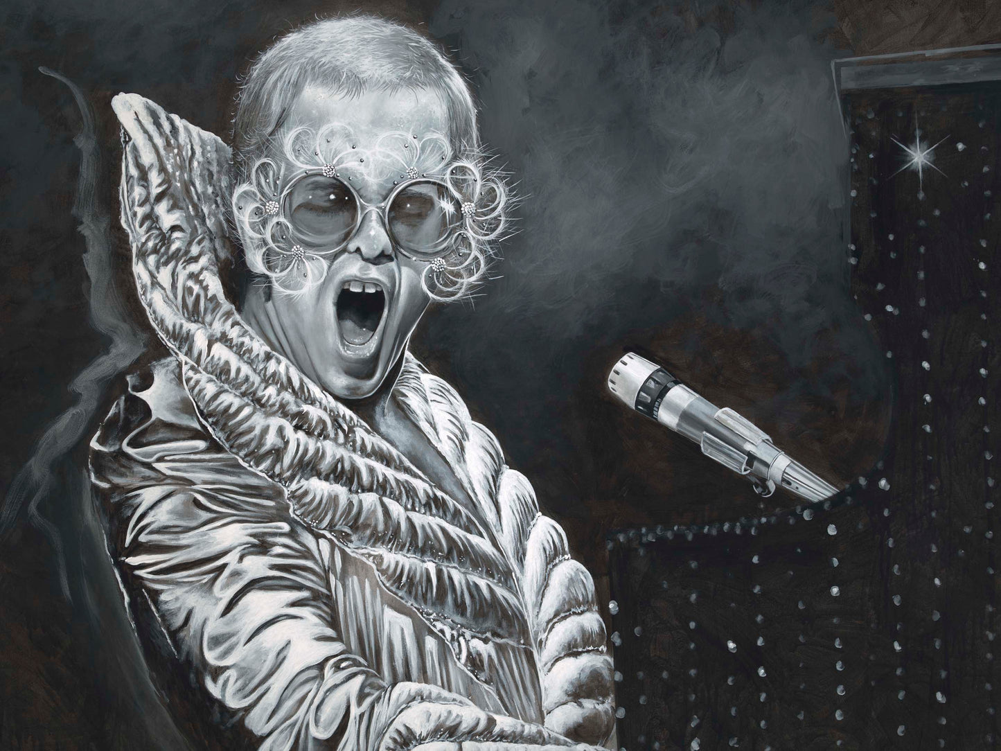 'Rocketman' Limited Edition Fine Art Print by Artist John Douglas