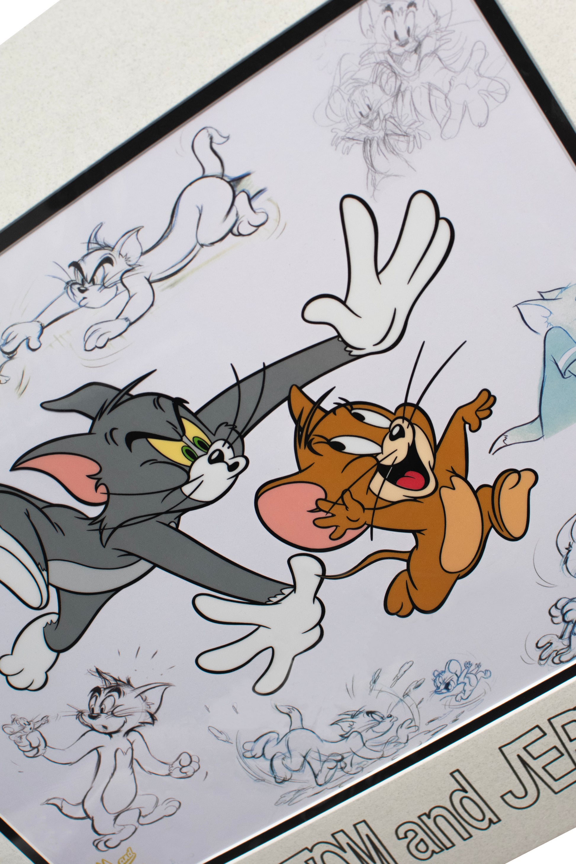 Tom and Jerry LIthoCel Closeup Bob Singer