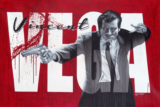 'Vincent Vega' Limited Edition Fine Art Print by Artist John Douglas