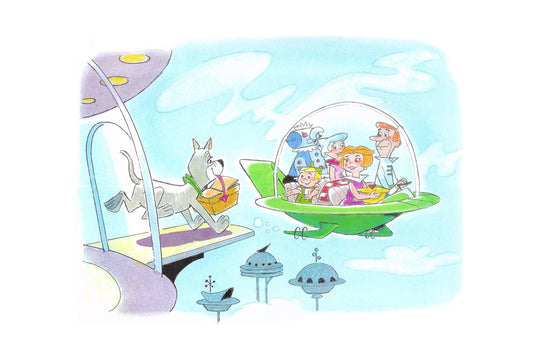 'The Jetsons' Limited Edition Fine Art Print by Artist Bob Singer