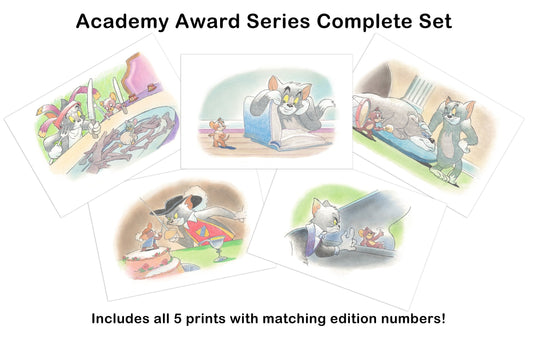 Academy Award Series Complete Set Limited Edition Fine Art Prints by Artist Bob Singer